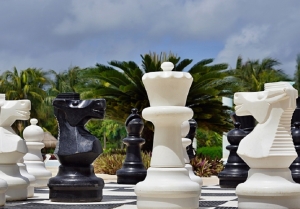 Actively Inspired Giant Chess Set