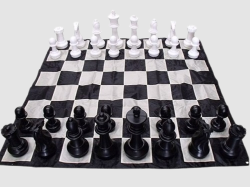 Giant Chess Checkers Mat Main